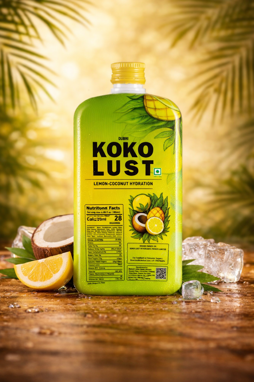 KOKO LUST Lemon-Coconut Hydration